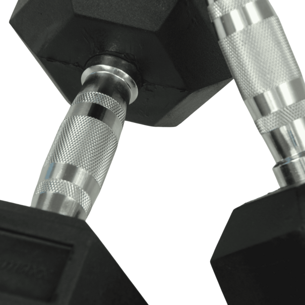 Crossmaxx® SUPERSET - Crossmaxx® Hexagon dumbbells 32,5 to 40kg (290kg total)