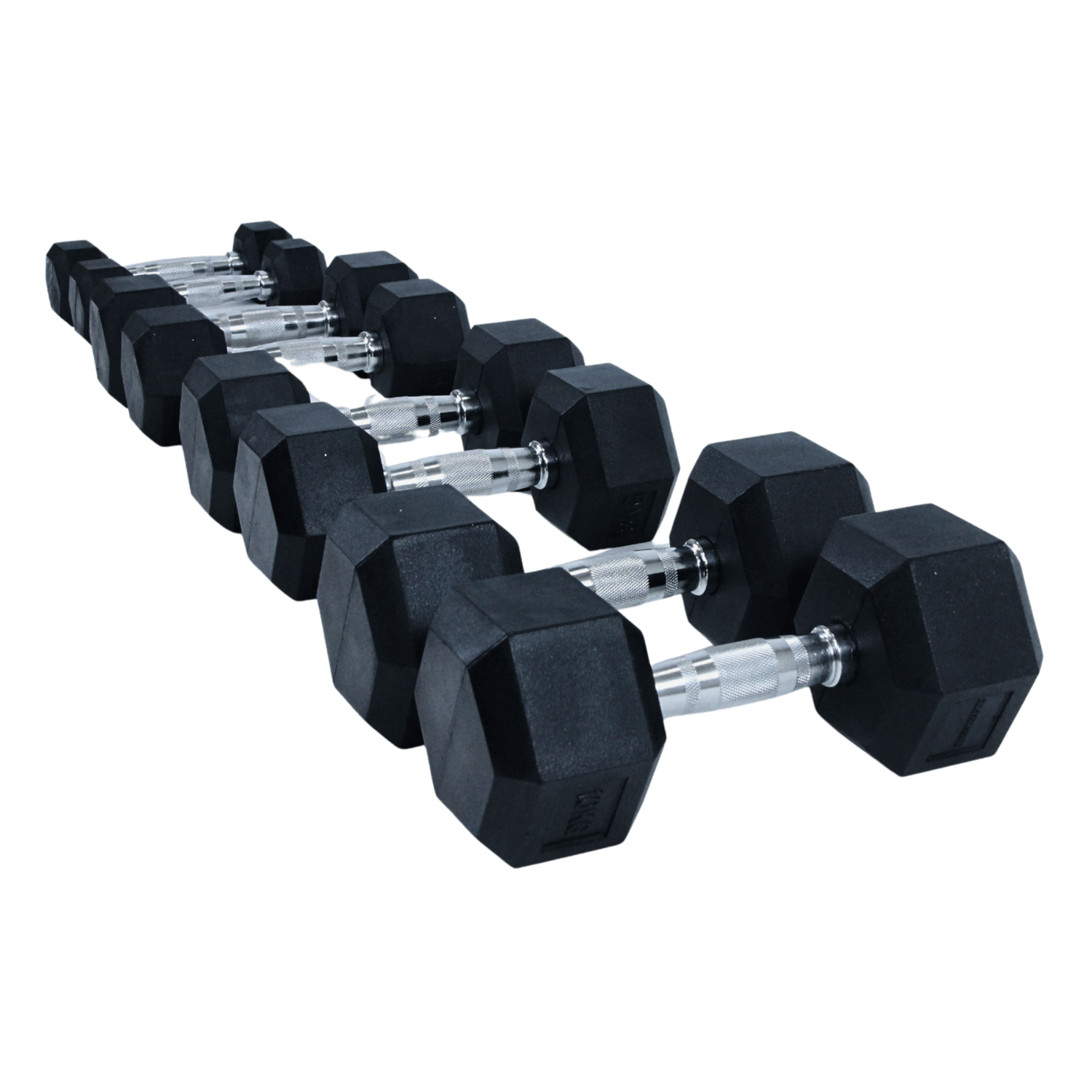 スポーツ Dumbbells LMXSET105 SUPERSET - Crossmaxx® Hexagon dumbbells 32,5 to 40kg