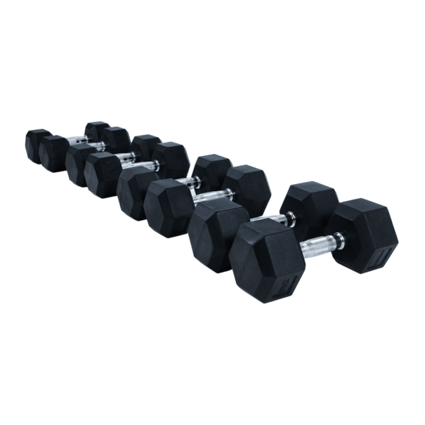 Crossmaxx® SUPERSET - Crossmaxx® Hexagon dumbbells 32,5 to 40kg (290kg total)