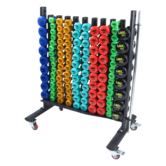 LMX1151 LMX.® Vinyl dumbbell rack (black) - SHOWROOM MODEL