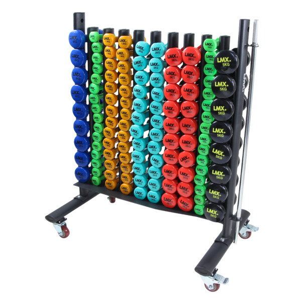 LMX.® LMX1151 LMX.® Vinyl dumbbell rack (black) - SHOWROOM MODEL