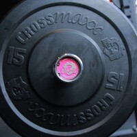 Crossmaxx® LMX44 Crossmaxx® Olympic comp bar 50mm, 200cm 15kg (black/chrome)