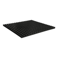 FLR® LMX1348 - FLR® High Impact granulate tile 100x100x4,3cm