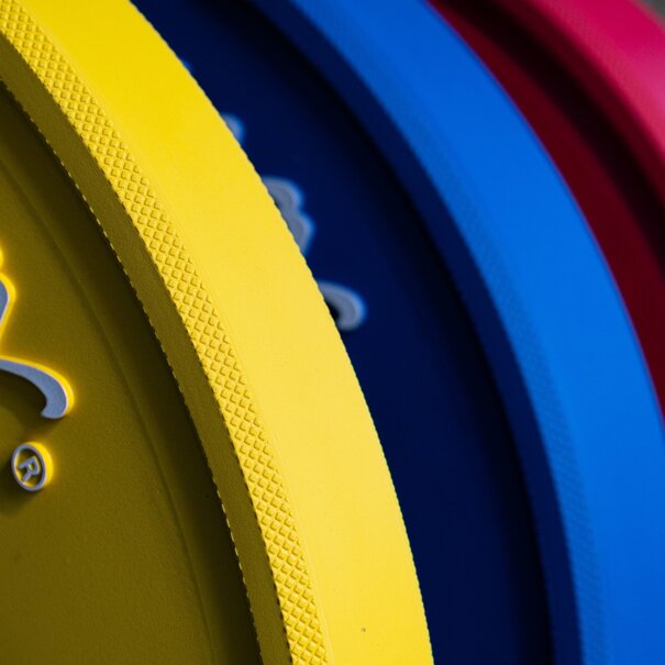 Crossmaxx® LMX69 Crossmaxx® NEO Comp. bumper plate - coloured (5 - 25kg)