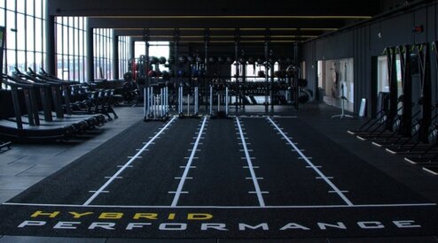 How much space do you need for a HYROX or other fitnessrace zone?