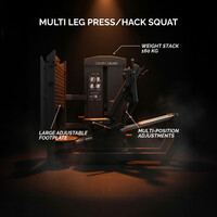 BootyBuilder® BB000021 BootyBuilder Selectorized Multi Leg Press/Hack Squat