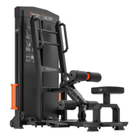 BootyBuilder® BB000009 BootyBuilder Selectorized Standing Hip Thrust