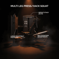 BootyBuilder® BB000021 BootyBuilder Selectorized Multi Leg Press/Hack Squat