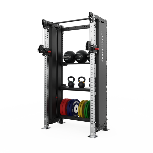 Crossmaxx® LMX1654 Crossmaxx® XL Dual pulley with storage shelves
