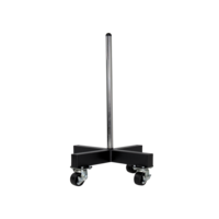 Crossmaxx® LMX1032 Crossmaxx® bumper plate stacker on wheels