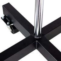 Crossmaxx® LMX1032 Crossmaxx® bumper plate stacker on wheels