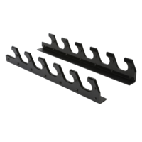 Crossmaxx® OVERIG Crossmaxx® Wall mounted bar rack (black) - SHOWROOM MODEL