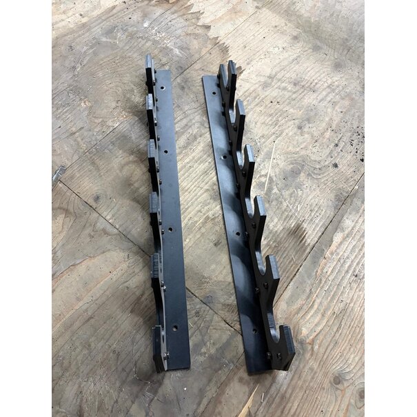 Crossmaxx® OVERIG Crossmaxx® Wall mounted bar rack (black) - SHOWROOM MODEL