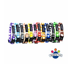 Wagging Tailz Follow On Collars Hearts