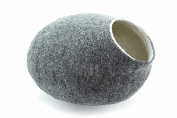 Kattenhuis van zuiver scheerwol