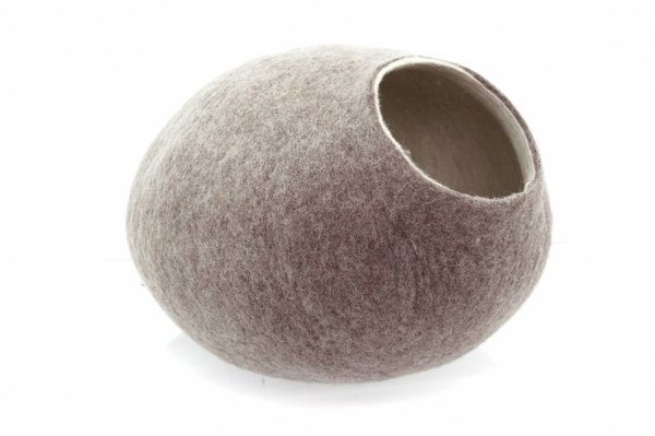 Kattenhuis van zuiver scheerwol