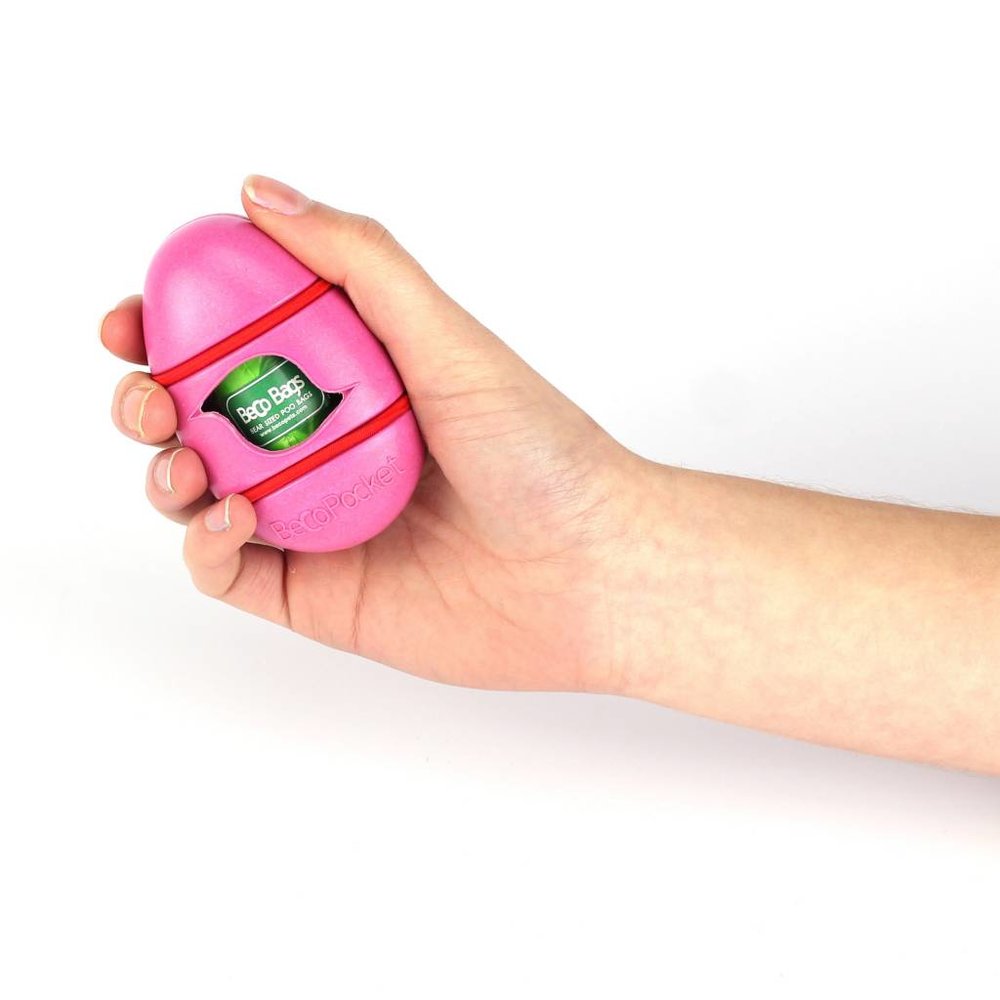 Becopocket poepzakjeshouder roze Becopocket poepzakjeshouder roze