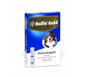 Bolfo Bolfo Gold hond 400 (2 pipet) Bolfo Bolfo Gold hond 400 (2 pipet)