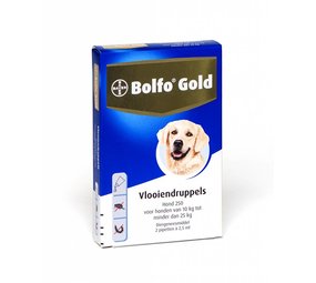 Bolfo Bolfo Gold hond 250 (2 pipet) Bolfo Bolfo Gold hond 250 (2 pipet)