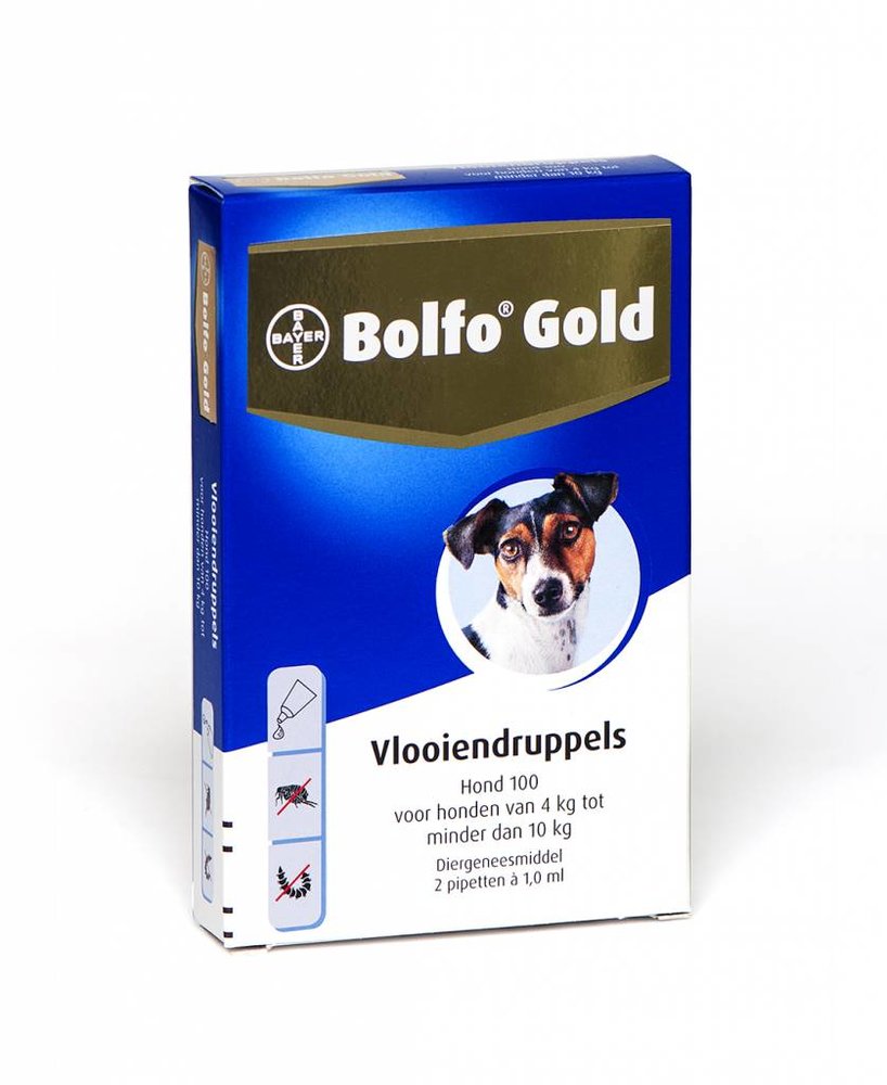 Bolfo Bolfo Gold hond 100 (2 pipet)