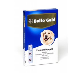 Bolfo Bolfo Gold hond 250 (4 pipet) Bolfo Bolfo Gold hond 250 (4 pipet)