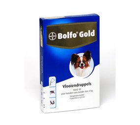 Bolfo Bolfo Gold hond 40 (4 pipet) Bolfo Bolfo Gold hond 40 (4 pipet)