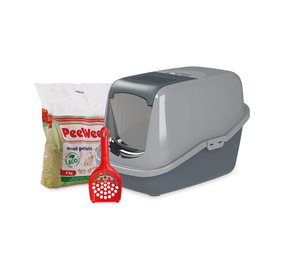 PeeWee PeeWee ECO HUS Antraciet/Grijs (startpakket)