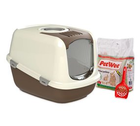 PeeWee PeeWee ECO dome bruin/creme (startpakket) PeeWee PeeWee ECO dome bruin/creme (startpakket)