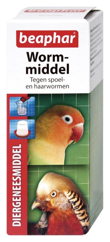 Beaphar Wormmiddel vogel/knaagdier 100ml