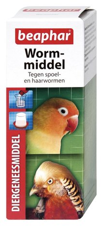 Beaphar Wormmiddel vogel/knaagdier 100ml