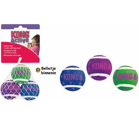 KONG Tennis Balls with Bells KONG Tennis Balls with Bells