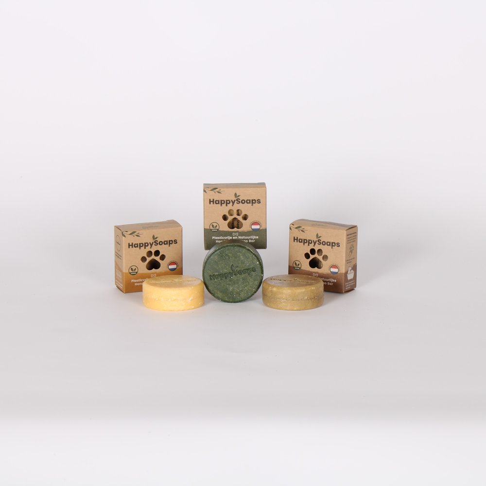 HappySoaps HappySoaps honden shampoo bar HappySoaps HappySoaps honden shampoo bar