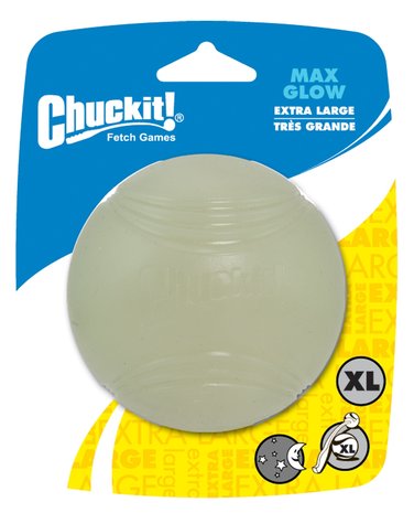 Chuckit Chuckit! Max Glow, glow in the dark hondenspeelbal Chuckit Chuckit! Max Glow, glow in the dark hondenspeelbal