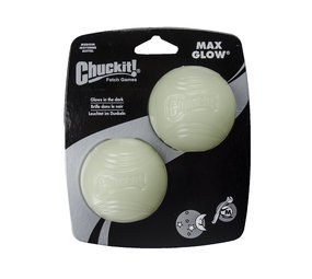 Chuckit Max glow  medium per 2 verpakt Chuckit Max glow  medium per 2 verpakt