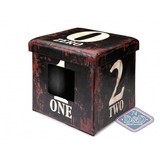 D&D Cat-Ottoman One Dark brown D&D Cat-Ottoman One Dark brown