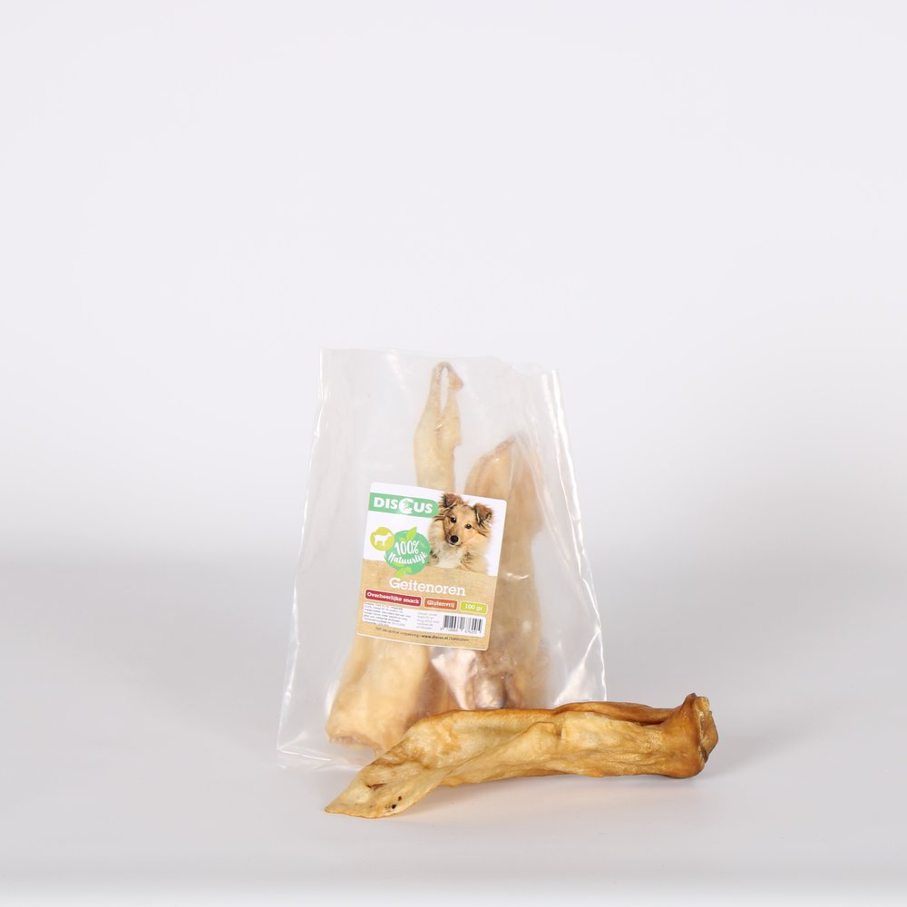 Discus Discus Naturals Geitenoren 100gr Discus Discus Naturals Geitenoren 100gr