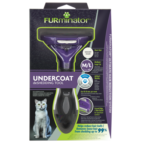 Furminator Short Hair Cat L