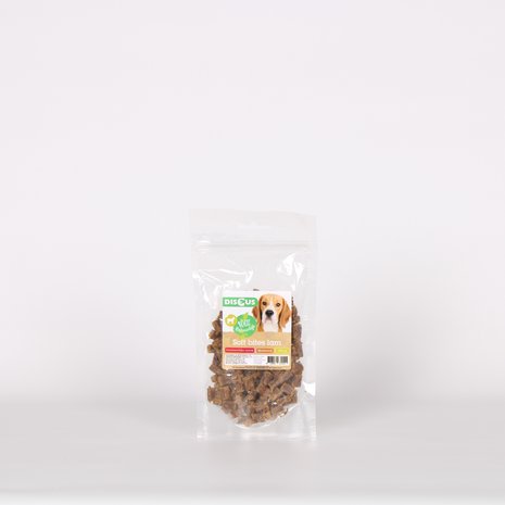 Discus Discus Naturals Soft Bites Lam 100gram Discus Discus Naturals Soft Bites Lam 100gram