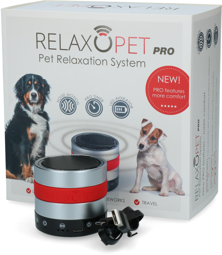 Relaxopet Pro tegen stress bij honden. Ideaal in december Relaxopet Pro tegen stress bij honden. Ideaal in december