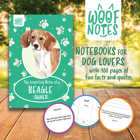 Woof Notes Beagle Notitieboekje Woof Notes Beagle Notitieboekje