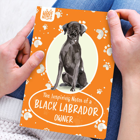 Woof Notes Black Labrador Notitieboekje Woof Notes Black Labrador Notitieboekje