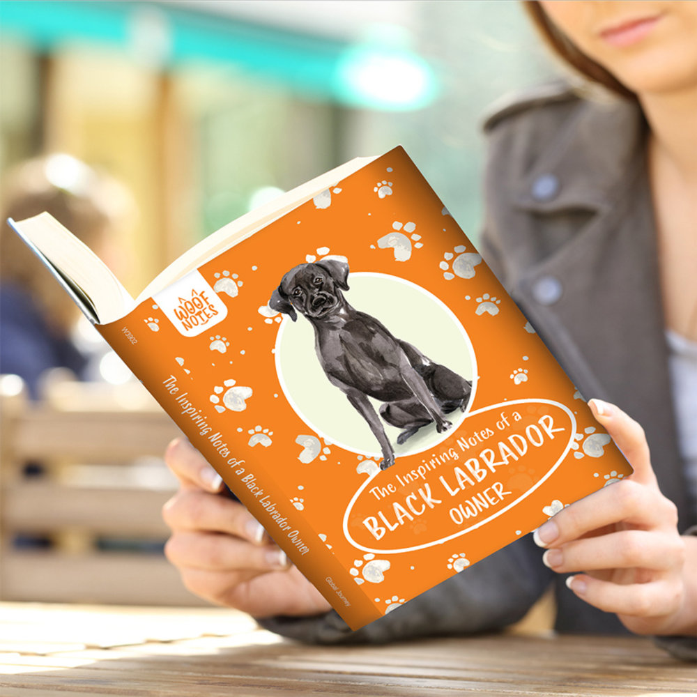 Woof Notes Black Labrador Notitieboekje Woof Notes Black Labrador Notitieboekje