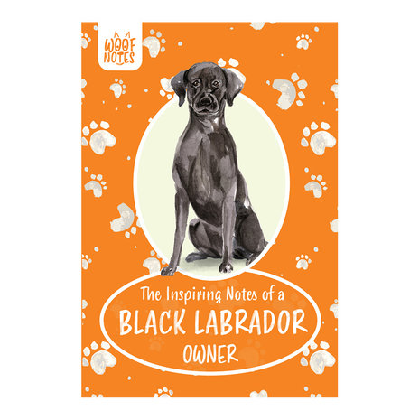 Woof Notes Black Labrador Notitieboekje Woof Notes Black Labrador Notitieboekje