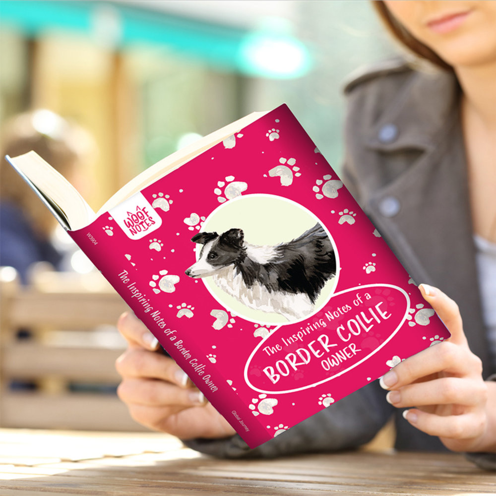 Woof Notes Border Collie Notitieboekje