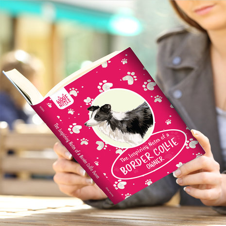 Woof Notes Border Collie Notitieboekje