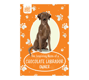 Woof Notes Chocolate Labrador