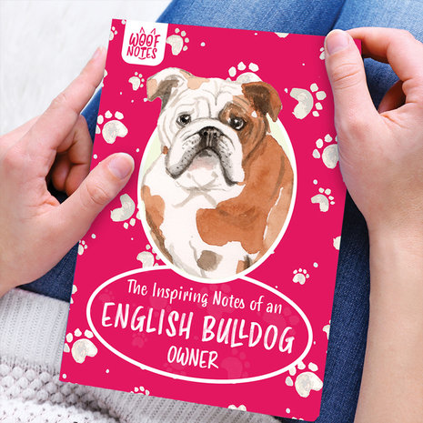Woof Notes English Bulldog Notitieboekje Woof Notes English Bulldog Notitieboekje