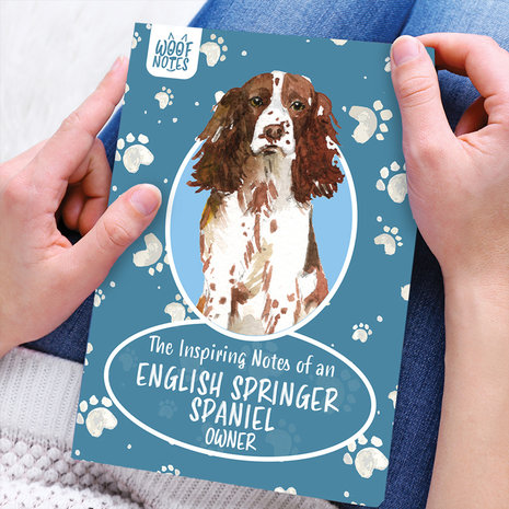 Woof Notes English Springer Spaniel Notitieboekje Woof Notes English Springer Spaniel Notitieboekje