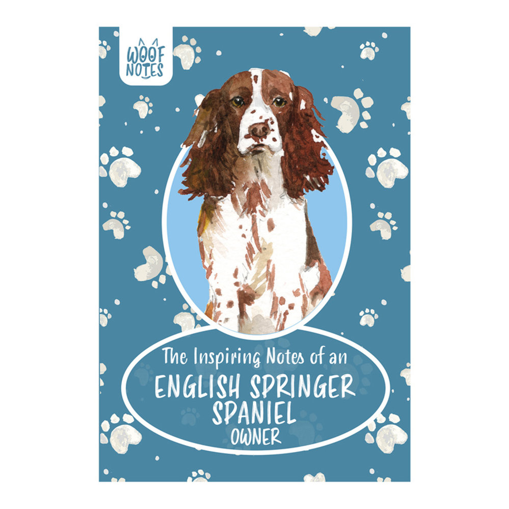 Woof Notes English Springer Spaniel Notitieboekje Woof Notes English Springer Spaniel Notitieboekje