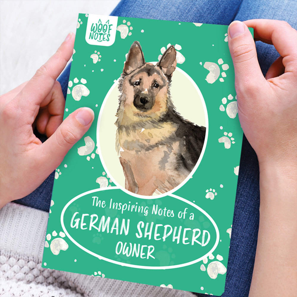 Woof Notes German Shepherd Notitieboekje